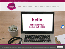 Tablet Screenshot of pitstopmarketing.com.au